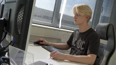 Geschäftsführer mit 17