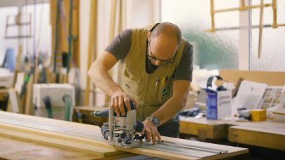 Andress In der Tischlerei