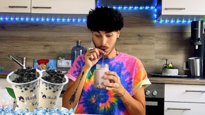 Aquamarin Bubble Tea