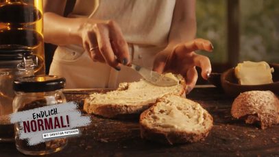 Endlich normal Jause