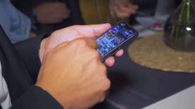 Sundowner blick ins fremde HAndy