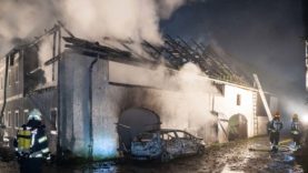 111 Bauernhof Brand