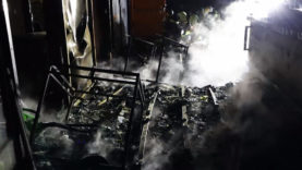 111 Brand Sportplatz