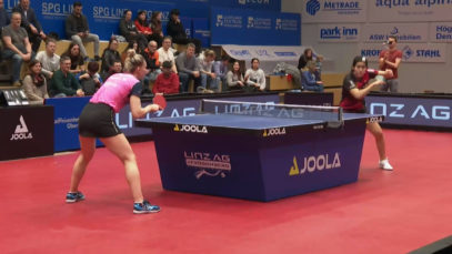 Tischtennis Halbfinale