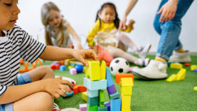 IS Anhängerin Kindergarten