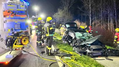 111 Unfall Frau