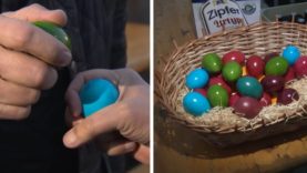 Eierpecken Edelweiss