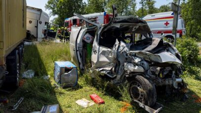 111 Unfall Paketdienst