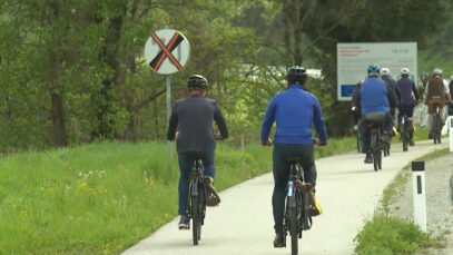 Eröffnung Radwegabschnitt