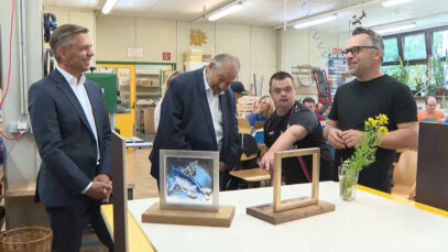 Tropäe für Inklusionspreis