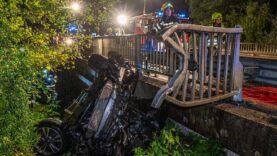 111 Unfall Brücke