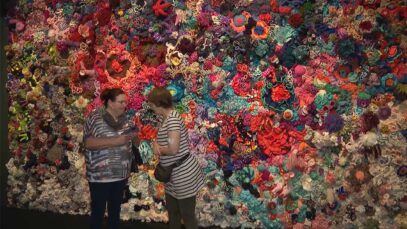 Schlossmuseum Gehäkeltes Schiff