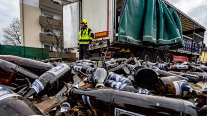111 Bier Unfall