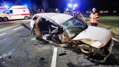 111 Walding Autounfall