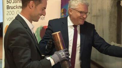 Brucknerhaus Zeitkapsel