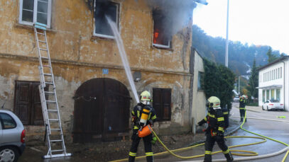 111 Brand Leiche