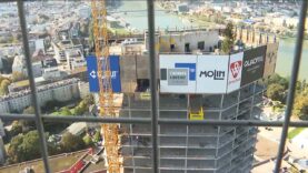 111 Quadrill Tower Gleichenfeier