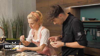 OÖ Kocht Germknödel