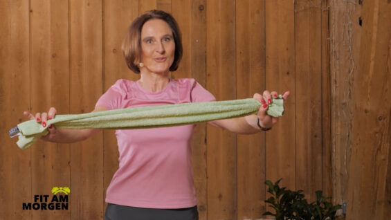 Fit am Morgen Handtuch