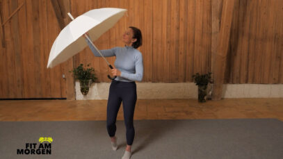 Fit am Morgen Regenschirm 2