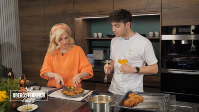 OÖ Kocht Backhenderl