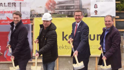 Spatenstich Leonding