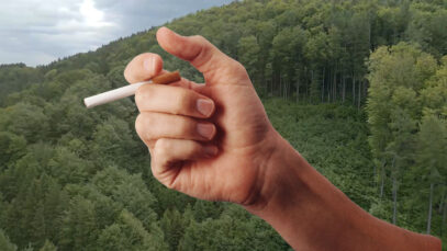 111 Rauchverbot Wald