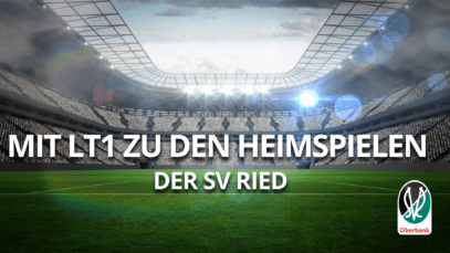 LT1 & SV Ried präsentieren 5×2 Tickets pro Heimspiel zu gewinnen! Sei live dabei bei jedem Heimspiel der SV Ried! (6)