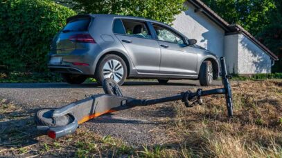 111 E-Scooter Unfall