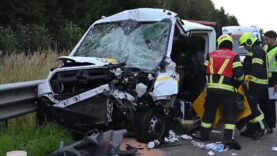 111 lkw unfall