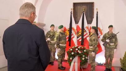 111 Kranzniederlegung