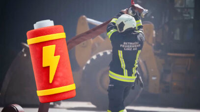 Linz AG Feuerwehrauto