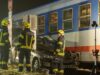 111 Auto Zug Unfall