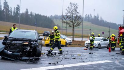 111 Unfall Feiertag