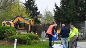 111 Bagger Gasleitung