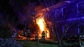 111 Bauernhof Wels Brand