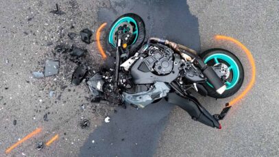 111 Motorrad Unfall