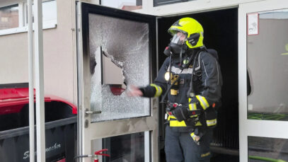 111 Schule Brand