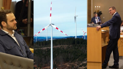 Landtag Windpark