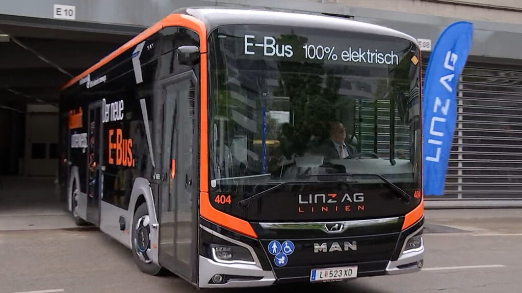Linz Bus 4 neue E-Busse für Linz – LT1 – Oberösterreichs größter Privatsender