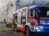111 Firmenhalle Brand