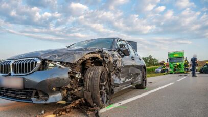 111 Überholen Unfall
