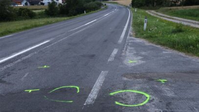 111 Unfall Motorradlenker