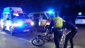 111 Rad Unfall