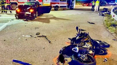 111 Unfall Kollision