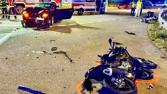 111 Unfall Kollision
