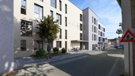 Spatenstich Granit Quartier